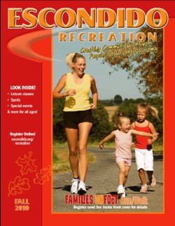 Escondido Recreation Brochure cover